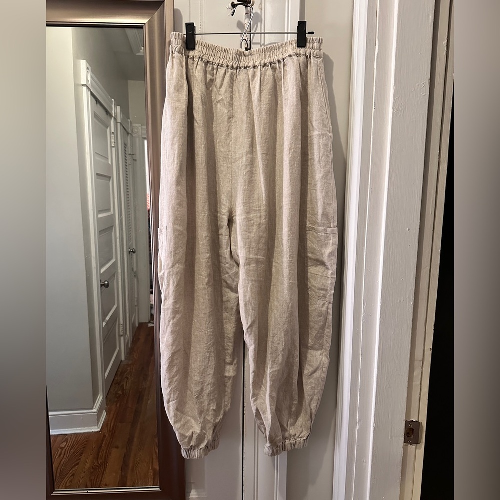 Beyond Nine Linen Pants